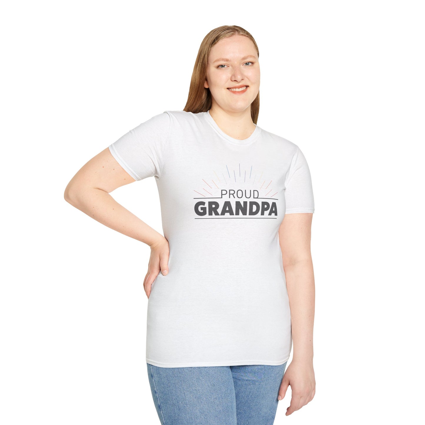 Proud Grandpa | Softstyle T-Shirt
