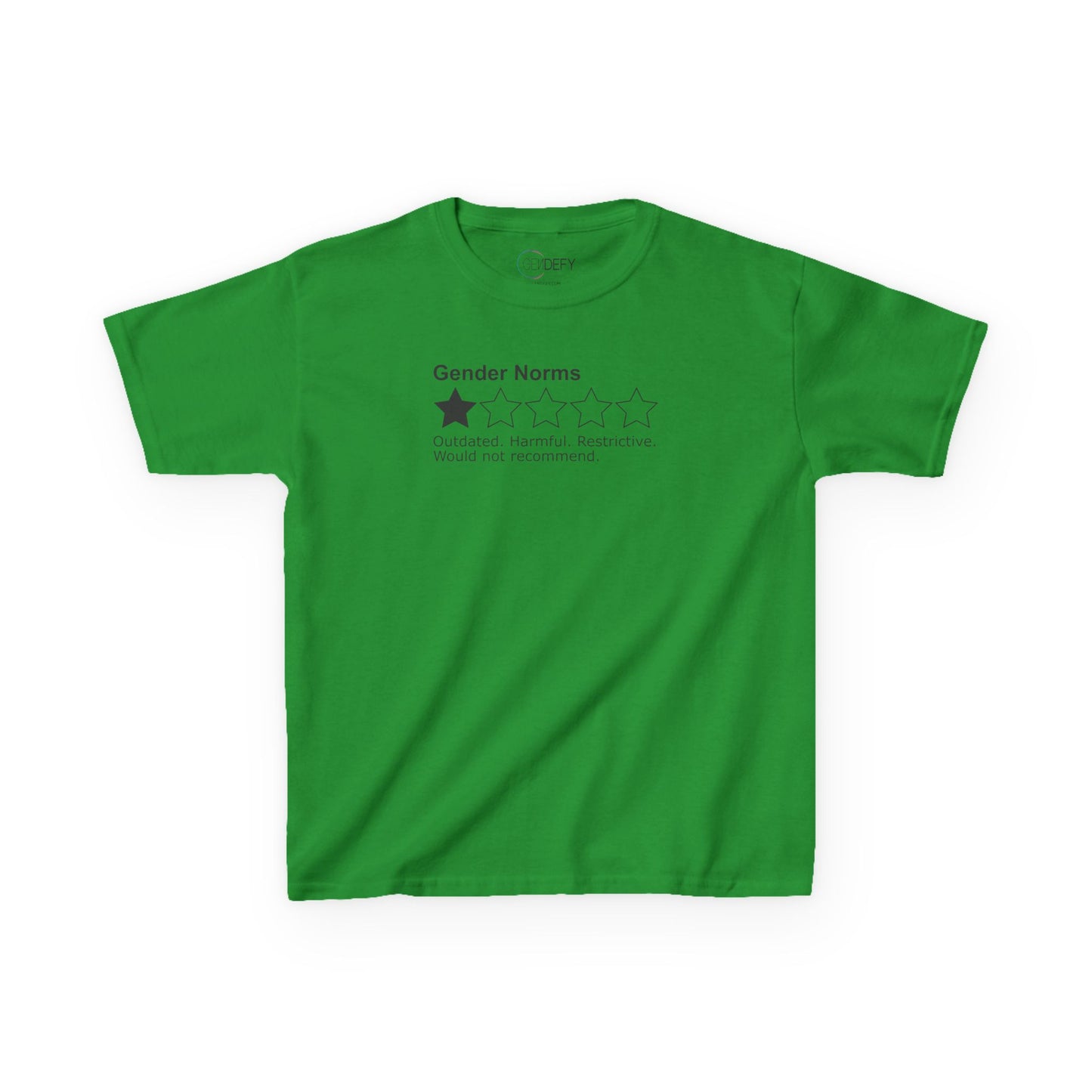 Gender Norms: 1 Star | Youth T-Shirt