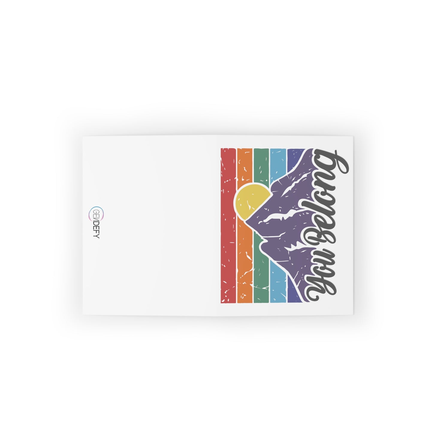You Belong Mountains | Greeting Card