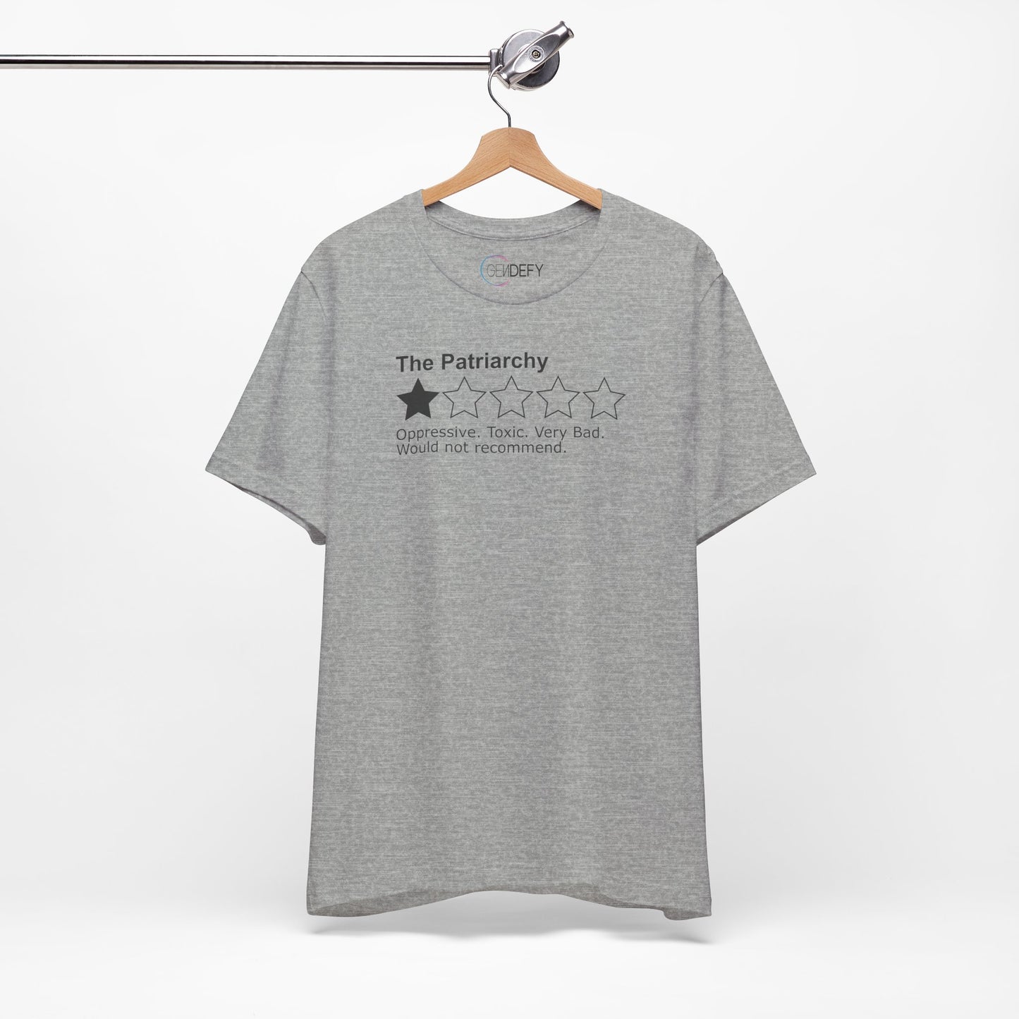 Patriarchy – 1 Star | Adult Tee
