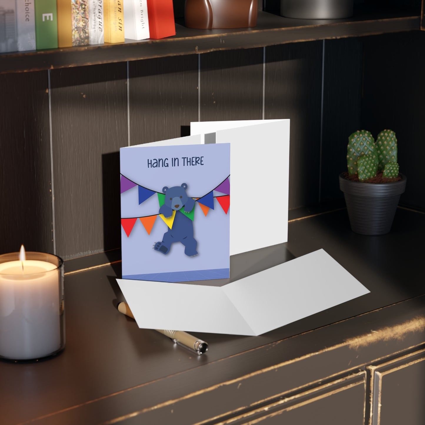 Hang in There Bear | Greeting Card