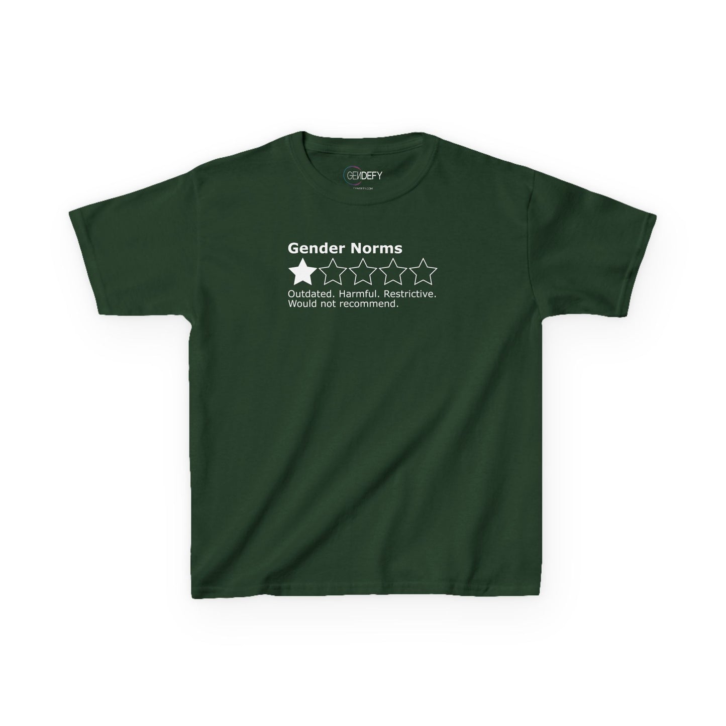 Gender Norms: 1 Star | Youth T-Shirt