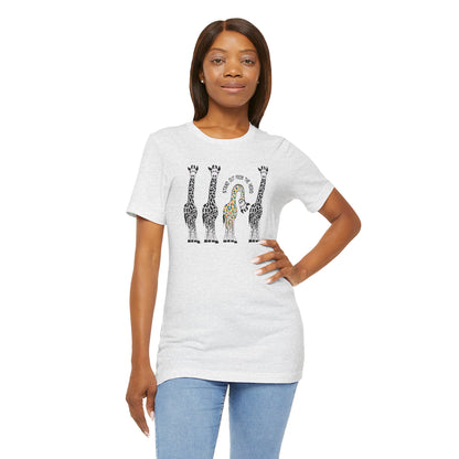 Giraffe - Stand Out From the Herd | Adult Tee