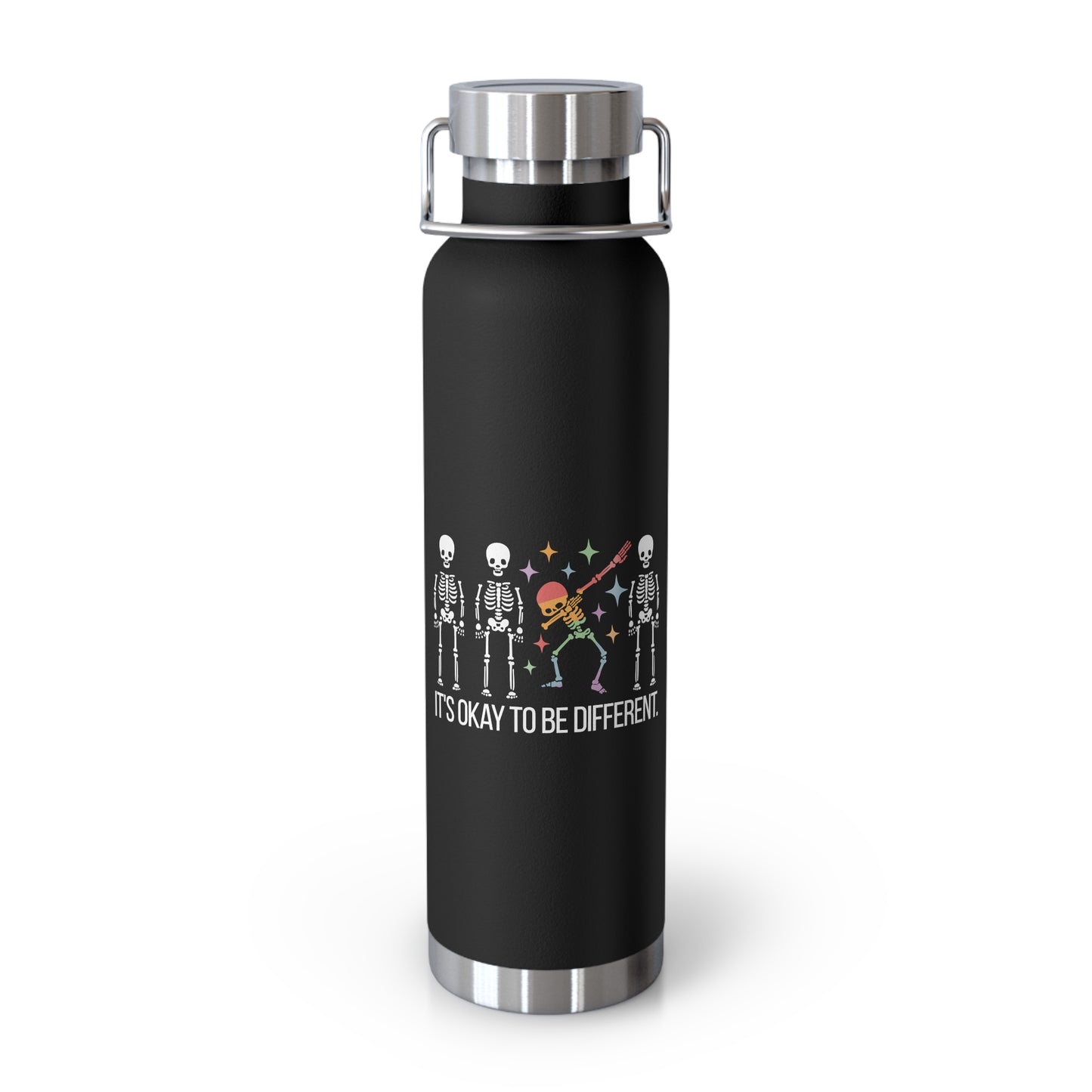 It’s OK to Be Different | Copper Vacuum Insulated Bottle (22oz)