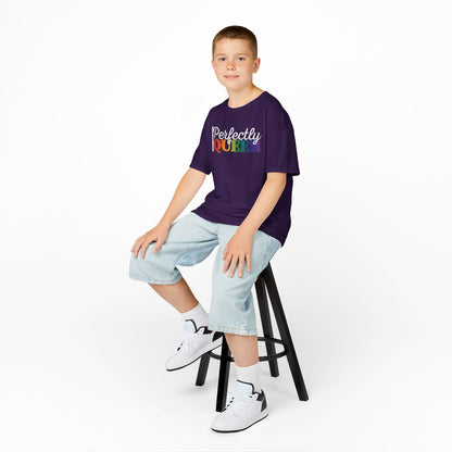 Let Me Be Perfectly Queer | Kids Heavy Cotton T-Shirt