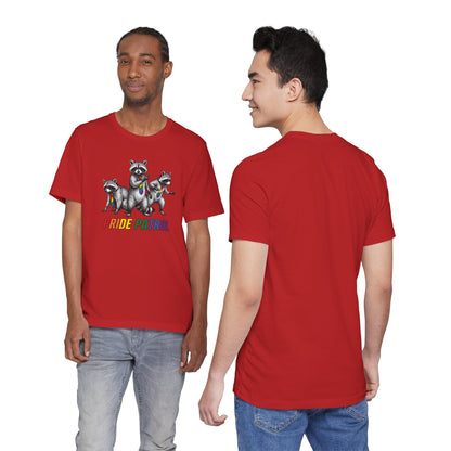 Rainbow Raccoon Pride Patrol — Adult Tee