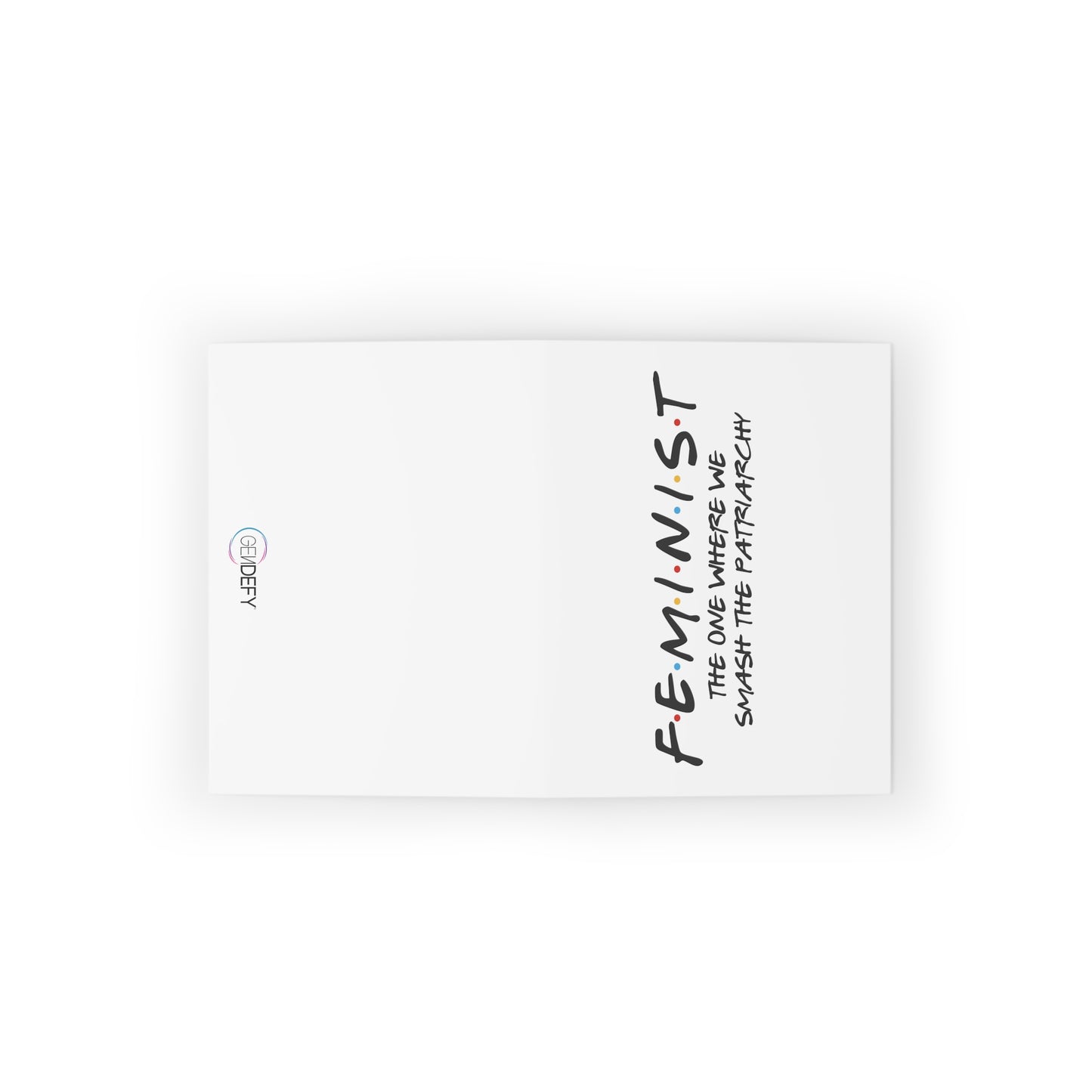 Feminist - Smash The Patriarch | Greeting Cards