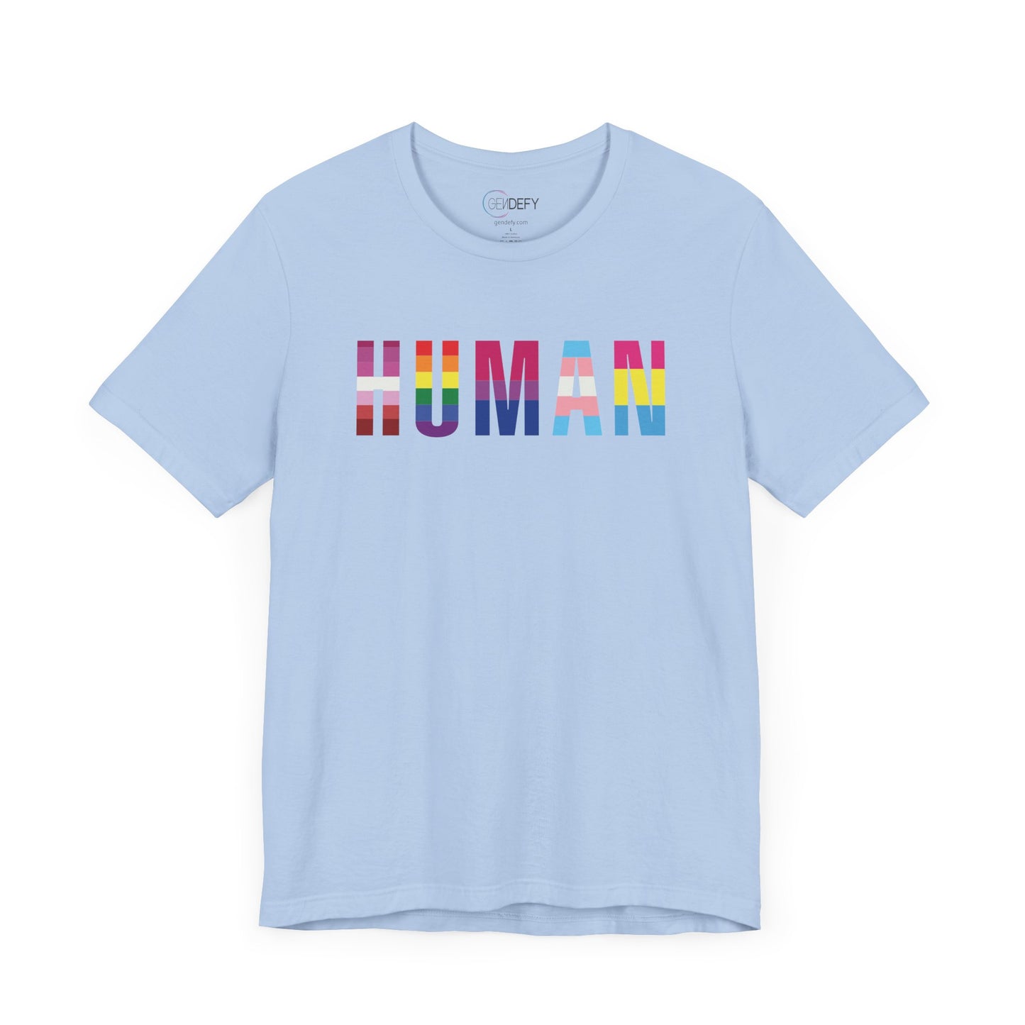 HUMAN Pride Flag - T-Shirt