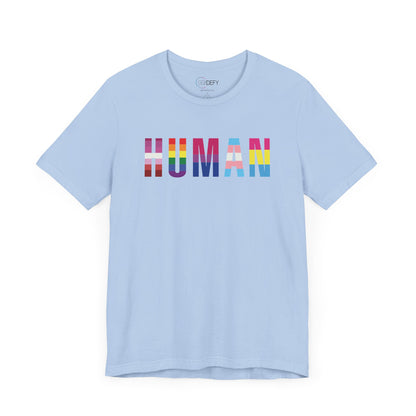 HUMAN Pride Flag - T-Shirt
