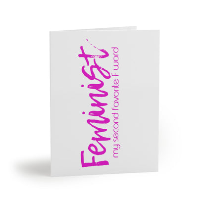 Feminist - Second Favorite F Word | Greeting Cards
