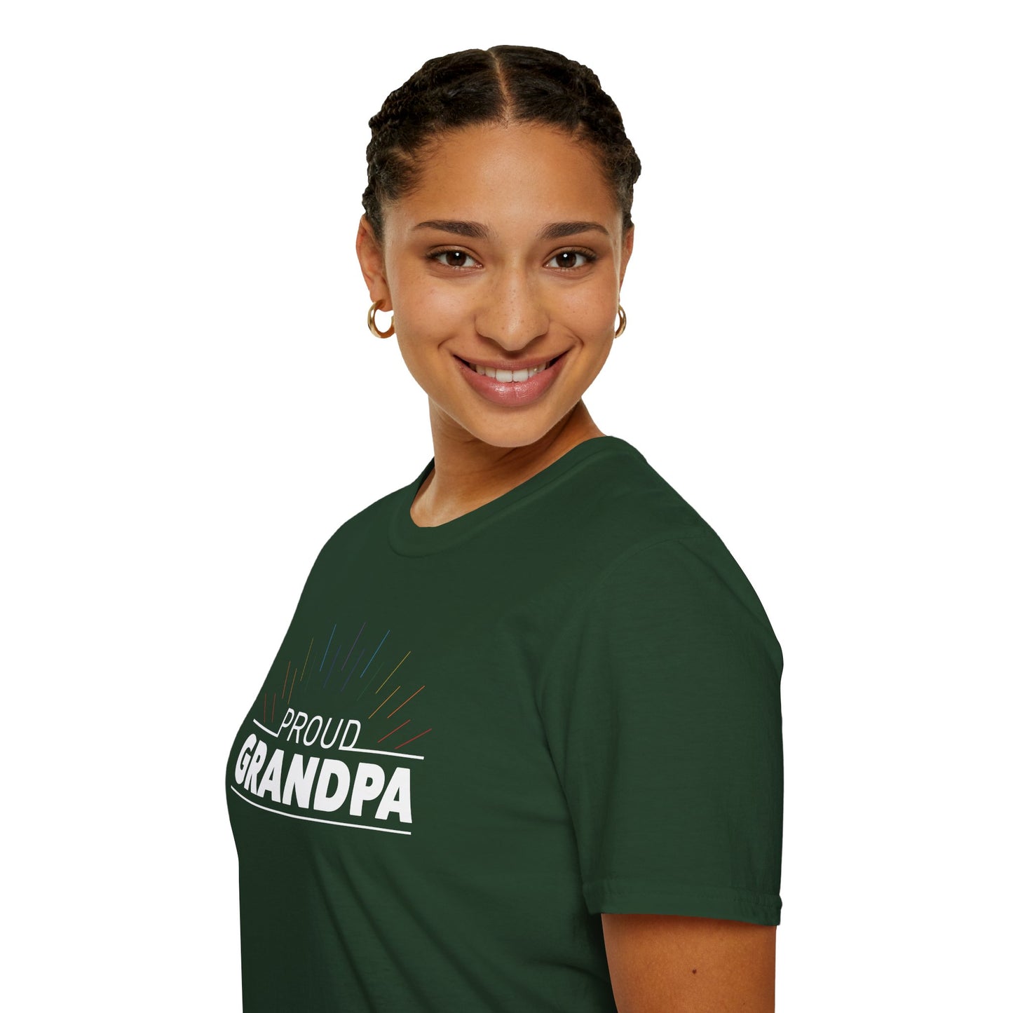 Proud Grandpa | Softstyle T-Shirt