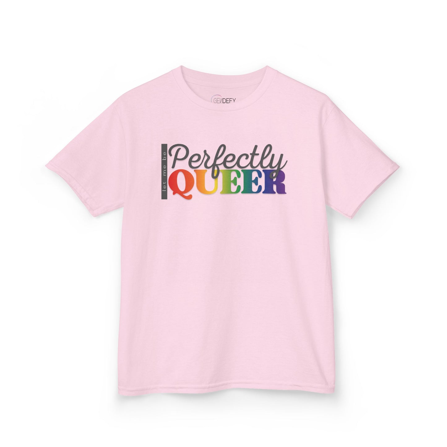 Let Me Be Perfectly Queer | Kids Heavy Cotton T-Shirt