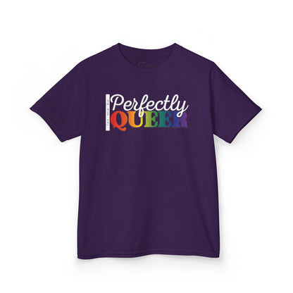 Let Me Be Perfectly Queer | Kids Heavy Cotton T-Shirt