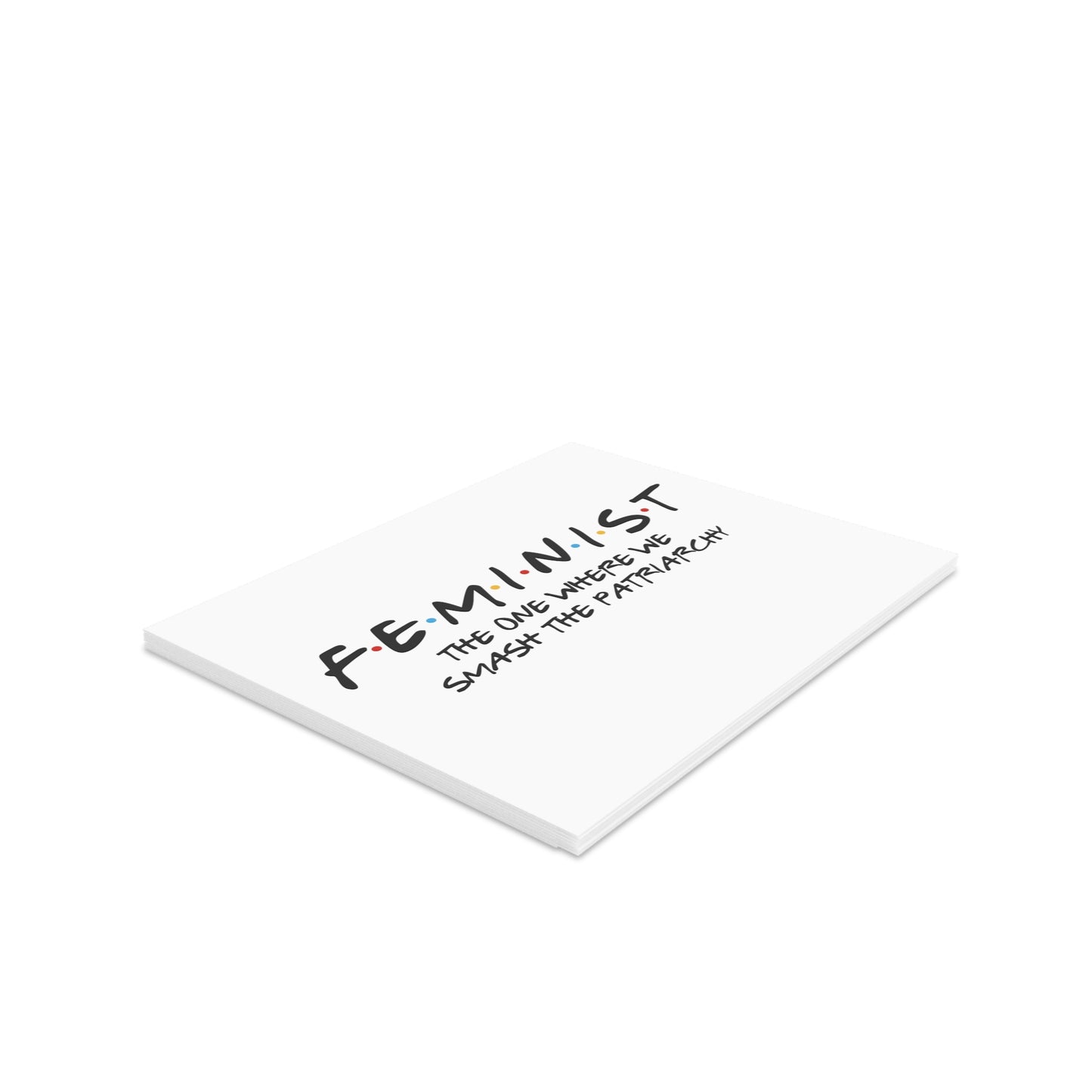 Feminist - Smash The Patriarch | Greeting Cards