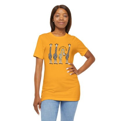 Giraffe - Stand Out From the Herd | Adult Tee
