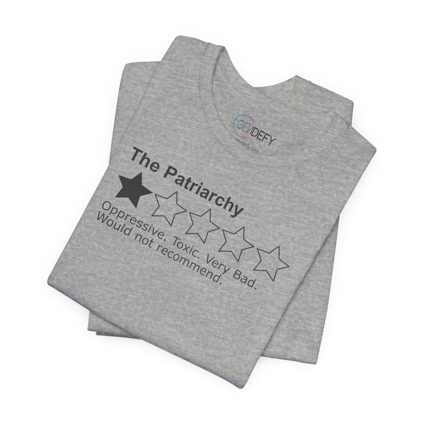 Patriarchy – 1 Star | Adult Tee