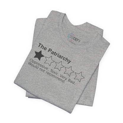 Patriarchy – 1 Star | Adult Tee