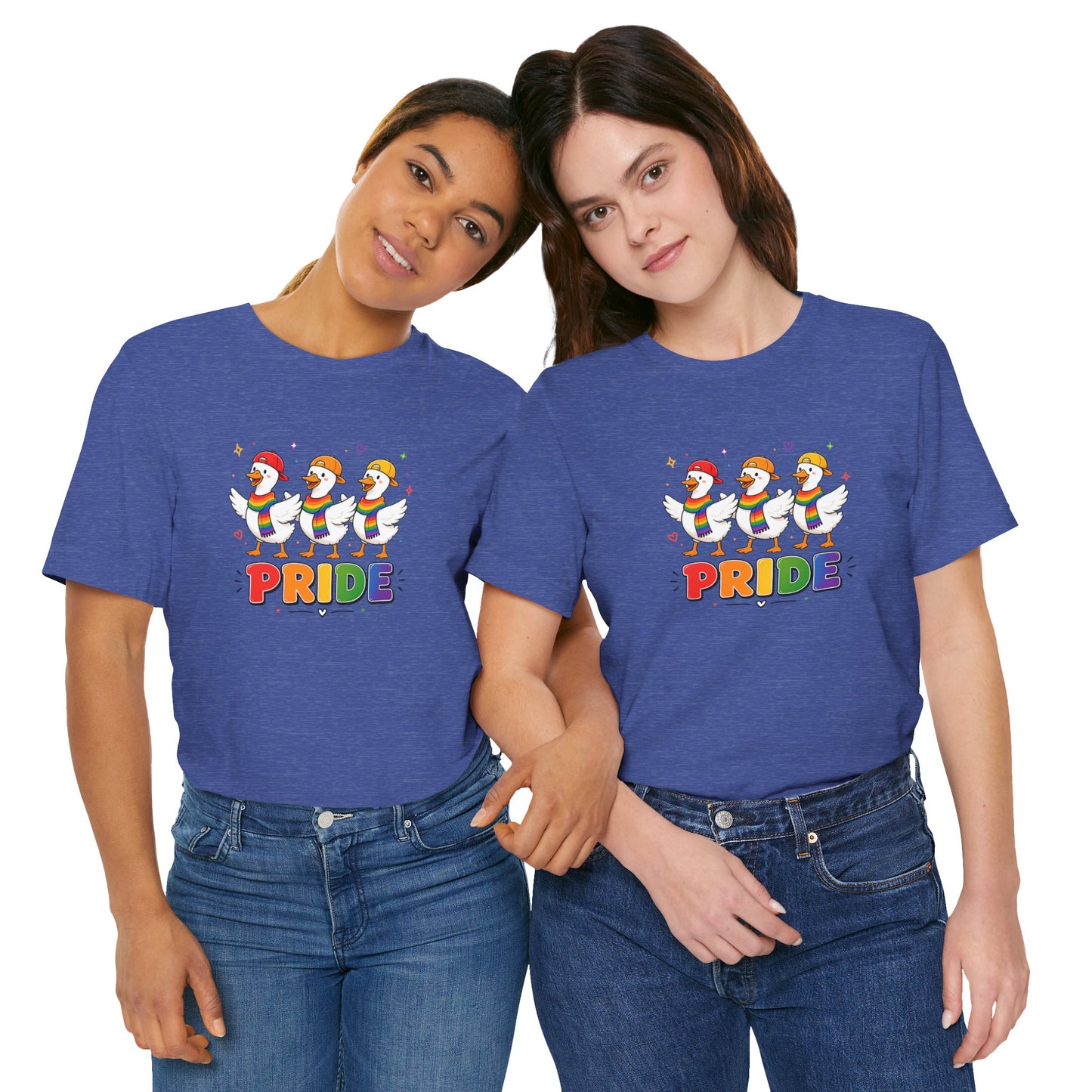 PRIDE Flock Rainbow Geese | Adult Tee