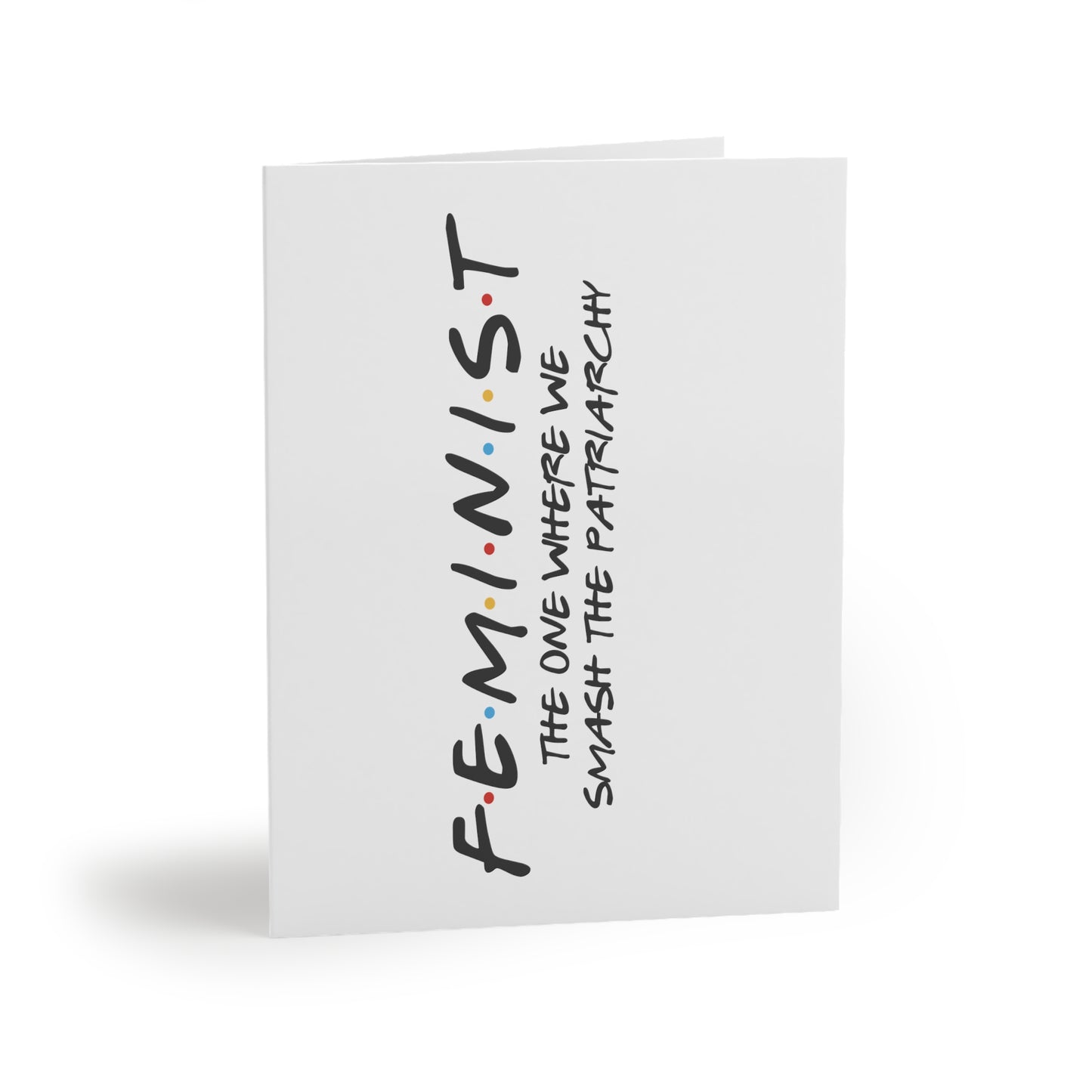 Feminist - Smash The Patriarch | Greeting Cards