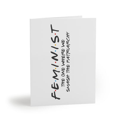 Feminist - Smash The Patriarch | Greeting Cards