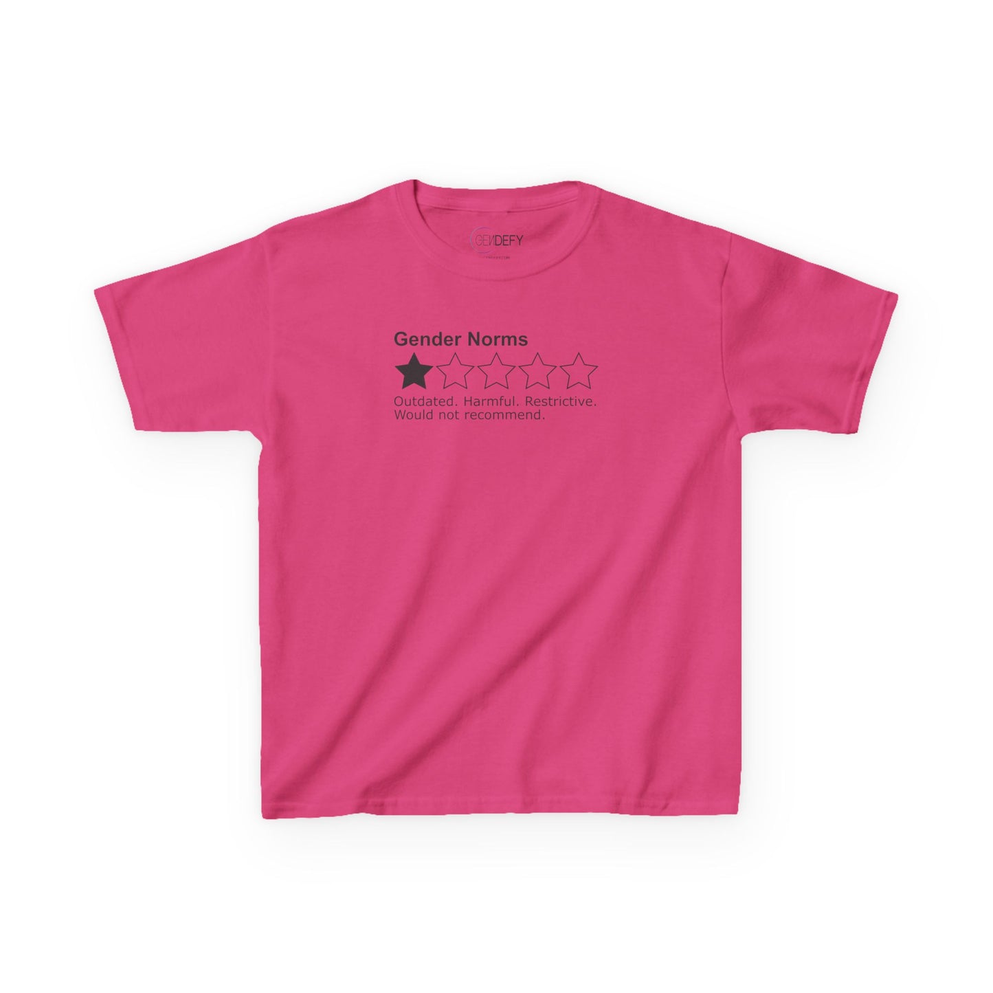 Gender Norms: 1 Star | Youth T-Shirt