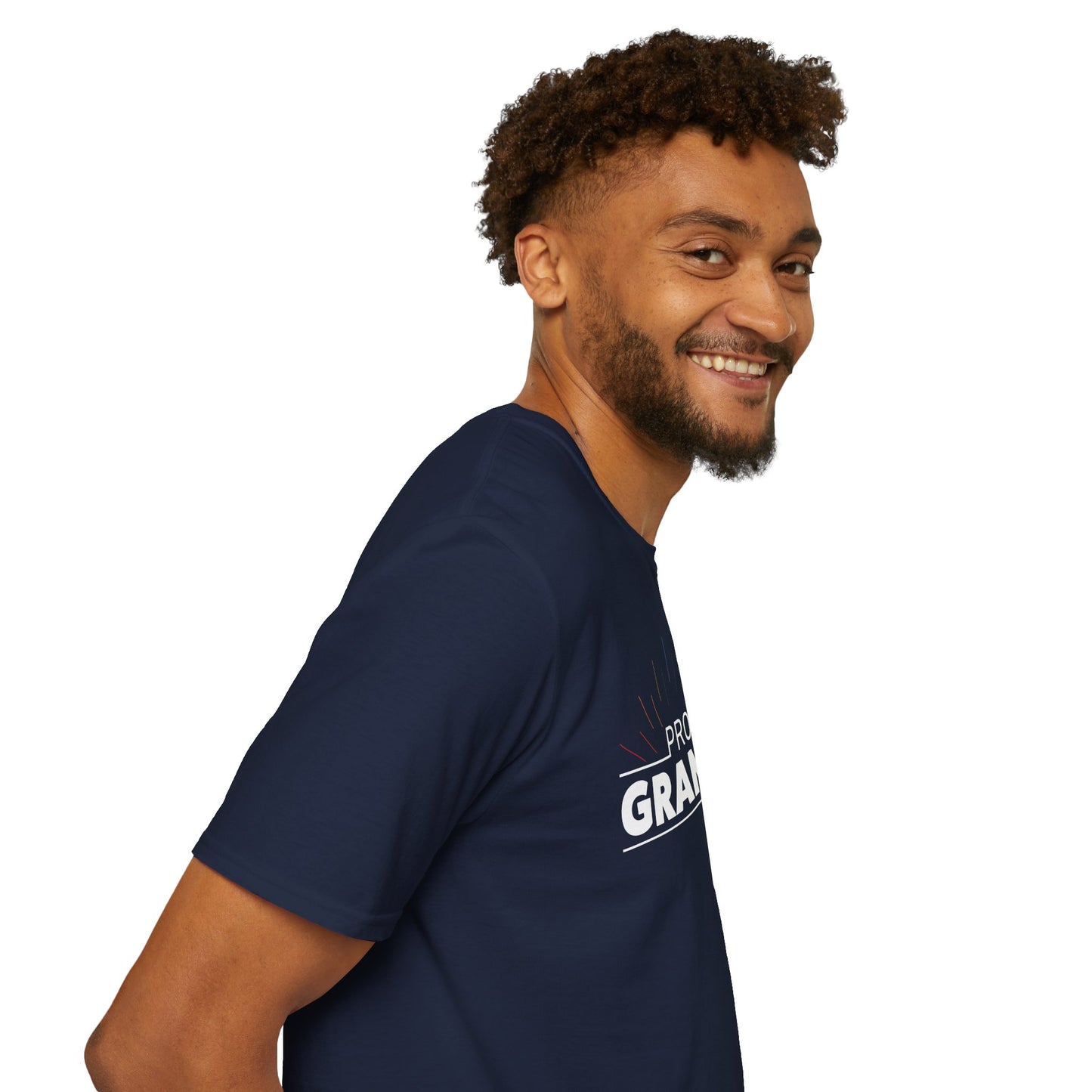 Proud Grandpa | Softstyle T-Shirt