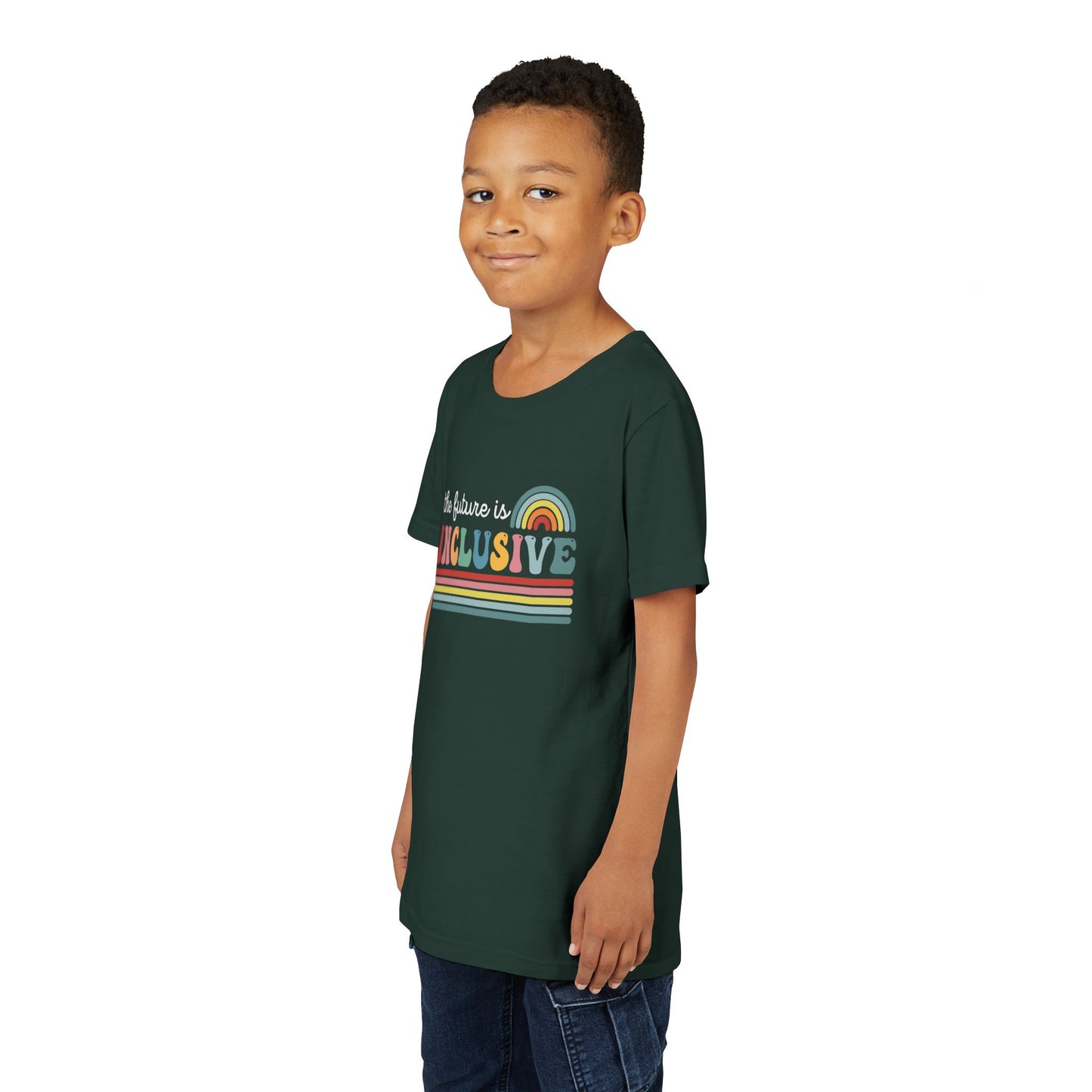 The Future Is Inclusive with Rainbow | Youth T-Shirt