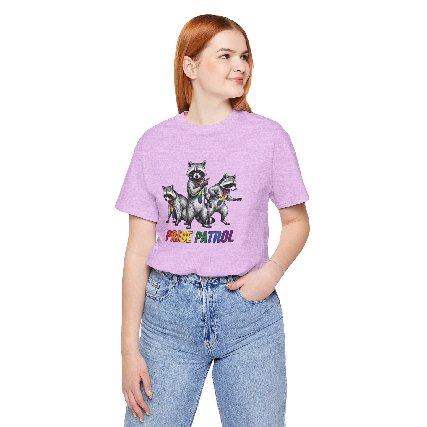 Rainbow Raccoon Pride Patrol — Adult Tee