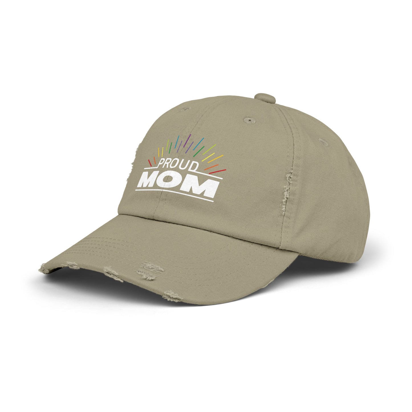 Proud Mom | Distressed Unisex Cap