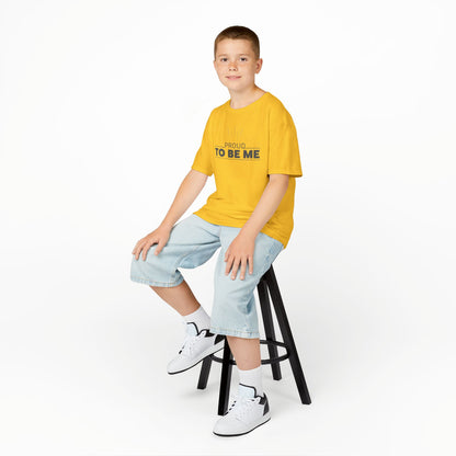 Proud To Be Me | Kids Heavy Cotton Tee