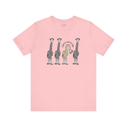 Giraffe - Stand Out From the Herd | Adult Tee