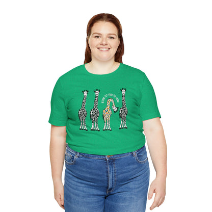 Giraffe - Stand Out From the Herd | Adult Tee