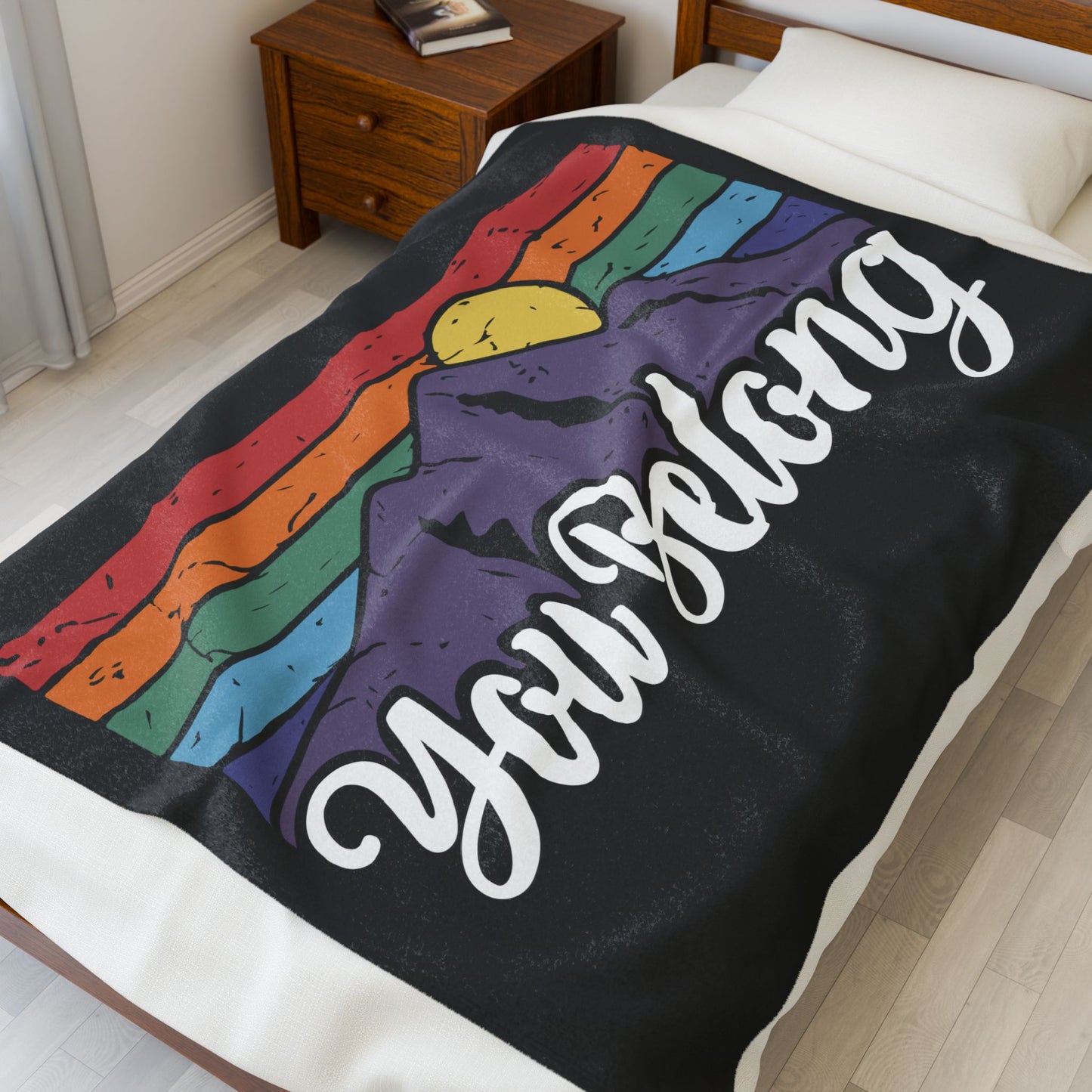You Belong | Velveteen Plush Blanket