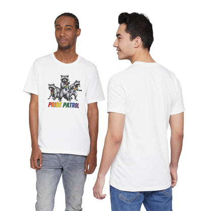 Rainbow Raccoon Pride Patrol — Adult Tee