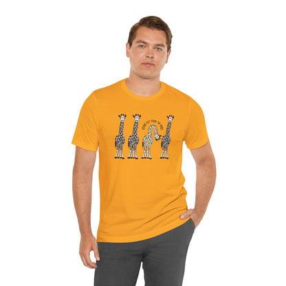 Giraffe - Stand Out From the Herd | Adult Tee