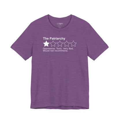 Patriarchy – 1 Star | Adult Tee