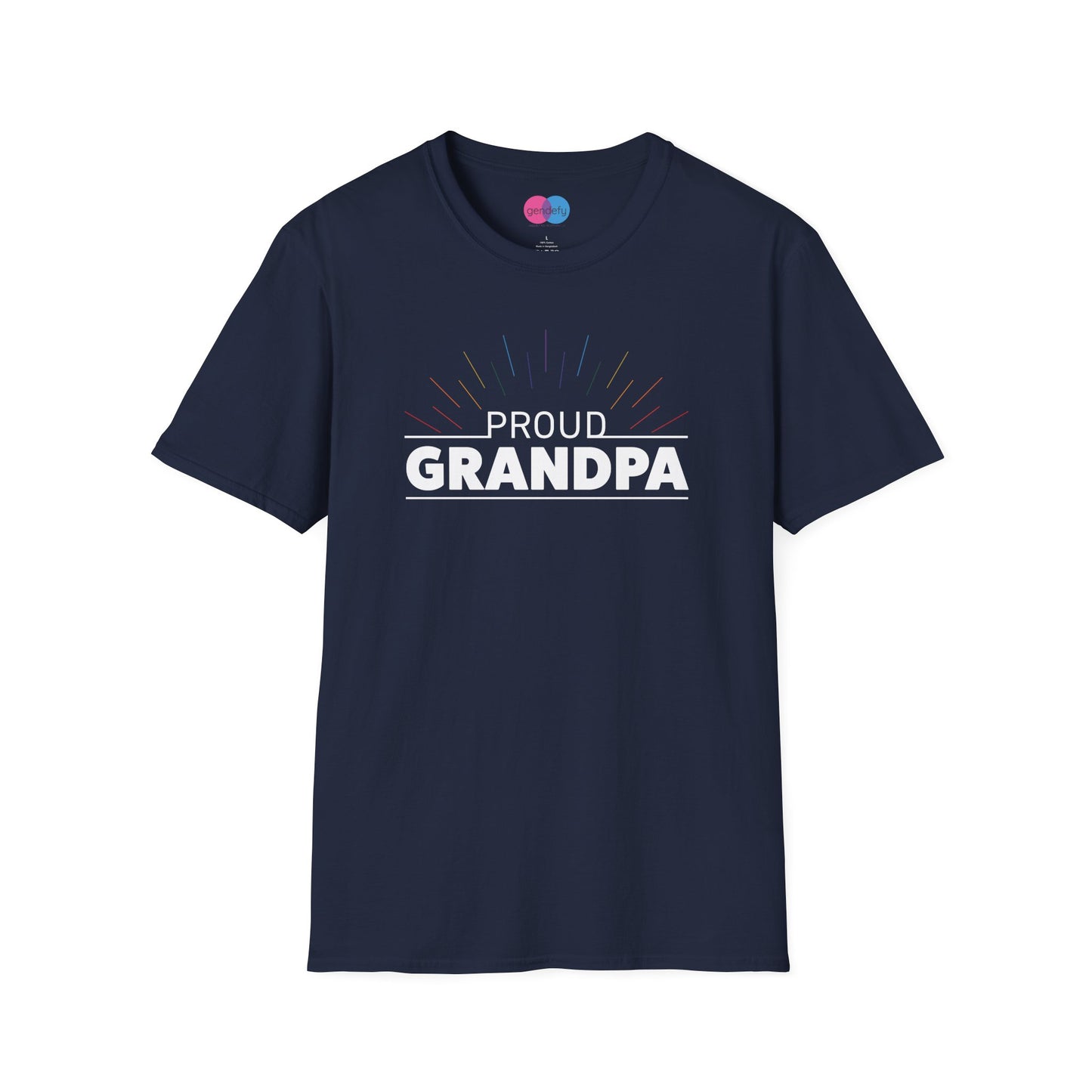 Proud Grandpa | Softstyle T-Shirt