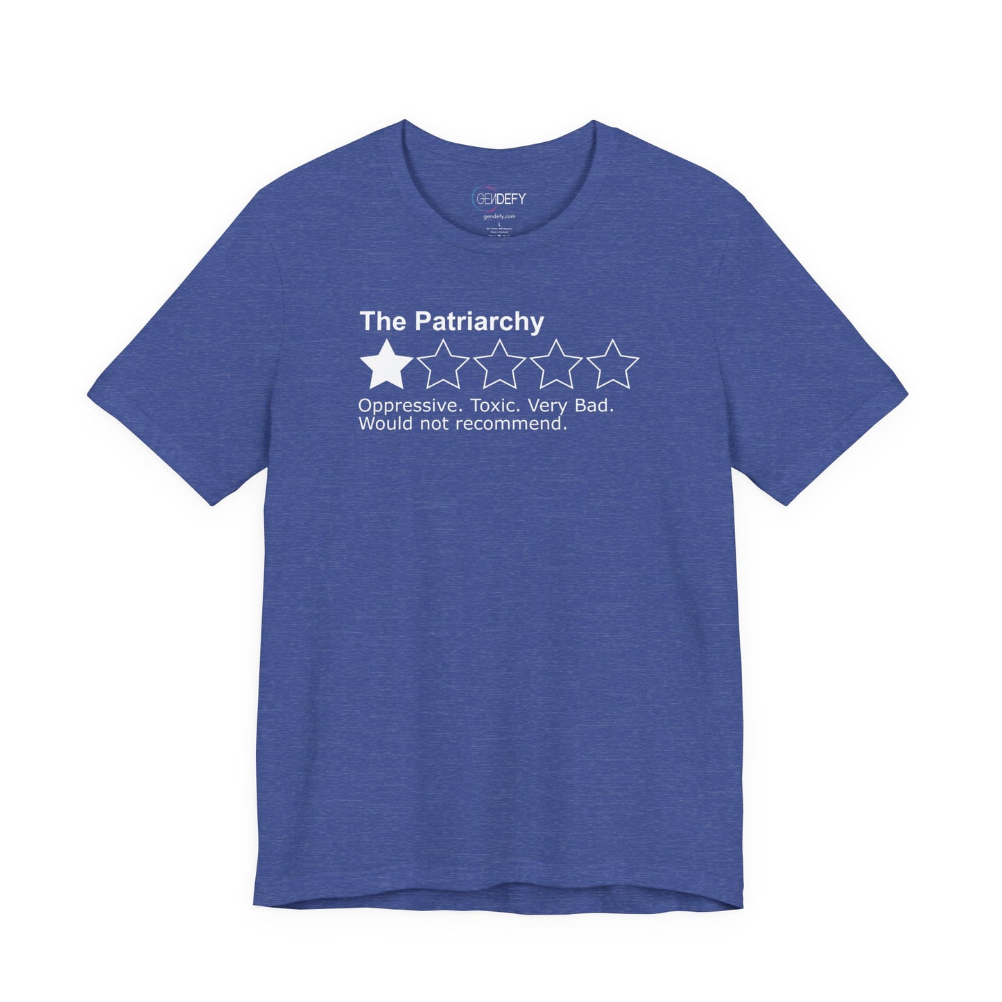 Patriarchy – 1 Star | Adult Tee