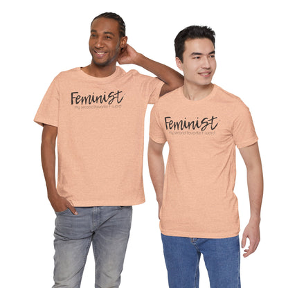 Feminist My Second Favorite F Word | Adult T-Shirt