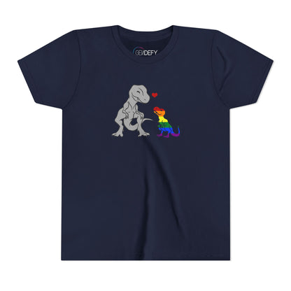 Mama Rex and Rainbow Rex | Youth T-Shirt