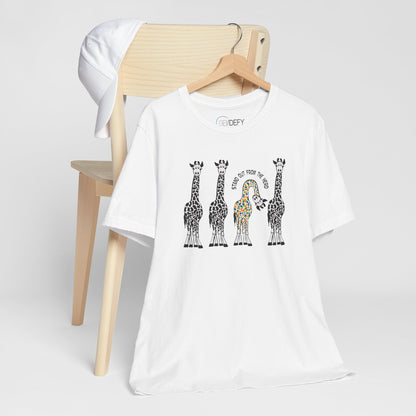 Giraffe - Stand Out From the Herd | Adult Tee
