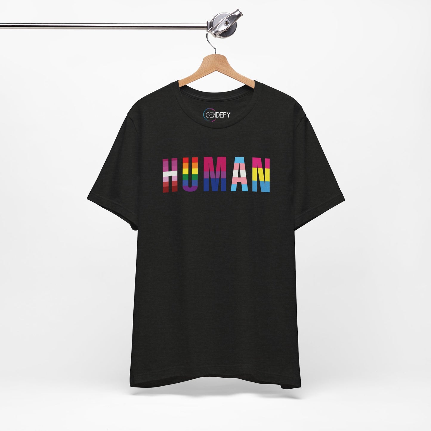 HUMAN Pride Flag - T-Shirt