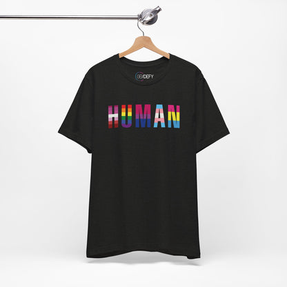 HUMAN Pride Flag - T-Shirt