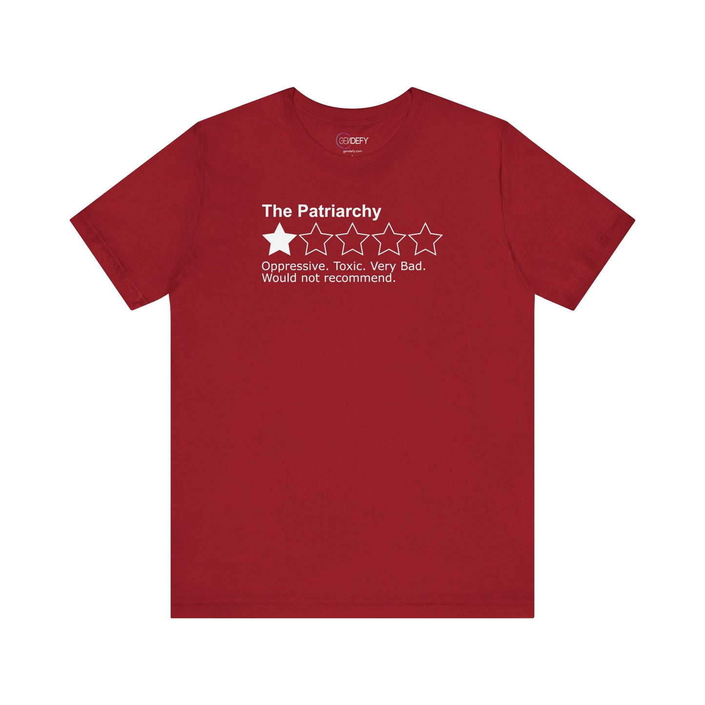 Patriarchy – 1 Star | Adult Tee