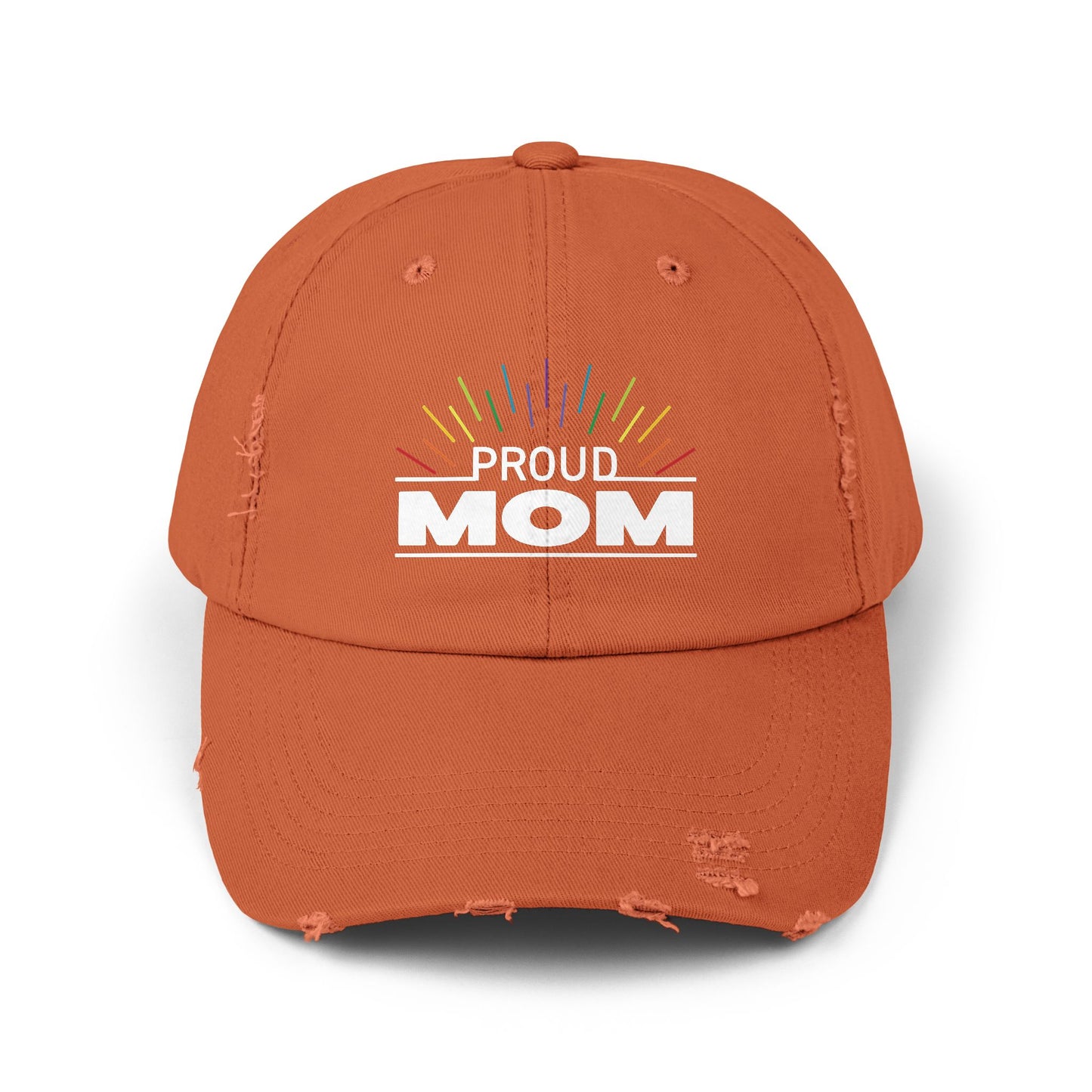 Proud Mom | Distressed Unisex Cap