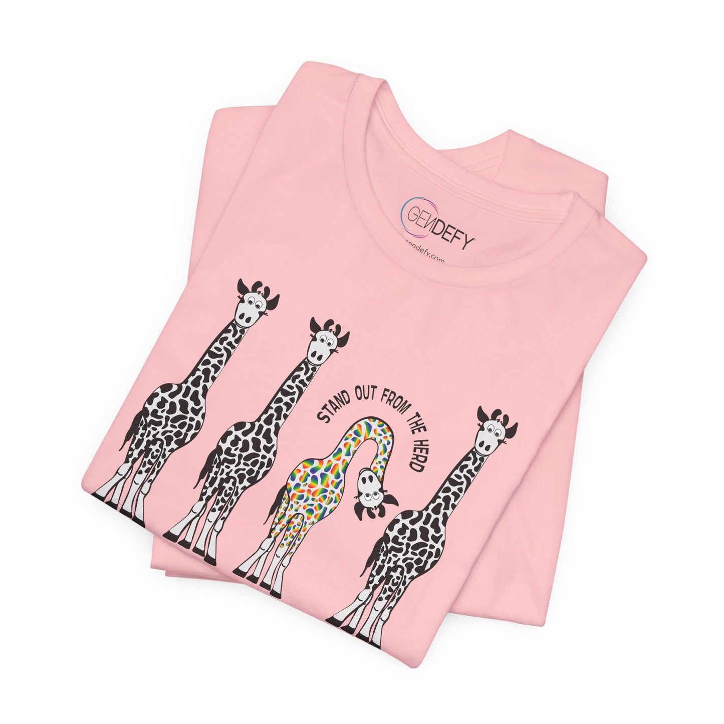 Giraffe - Stand Out From the Herd | Adult Tee