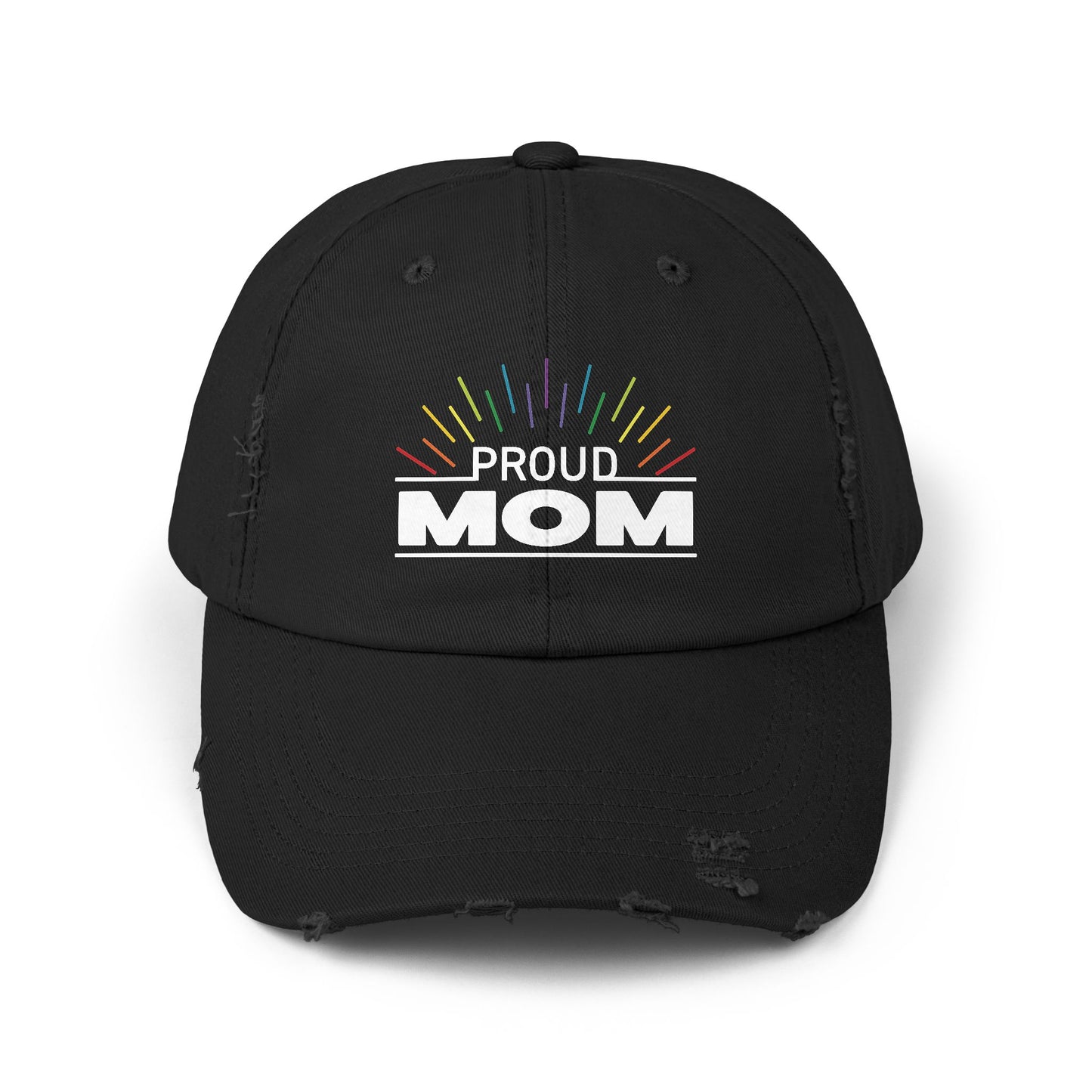 Proud Mom | Distressed Unisex Cap