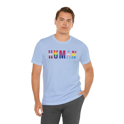 HUMAN Pride Flag - T-Shirt