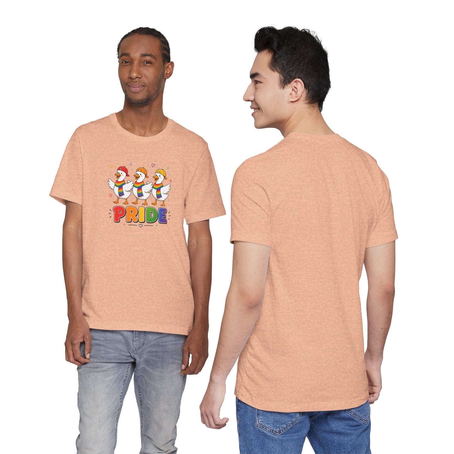 PRIDE Flock Rainbow Geese | Adult Tee
