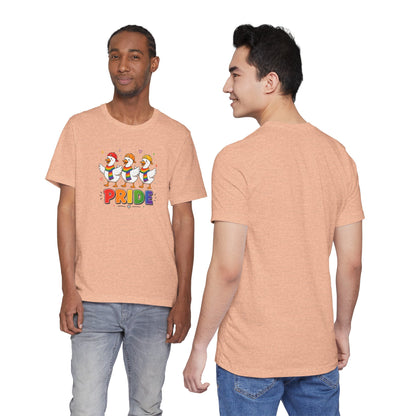 PRIDE Flock Rainbow Geese | Adult Tee